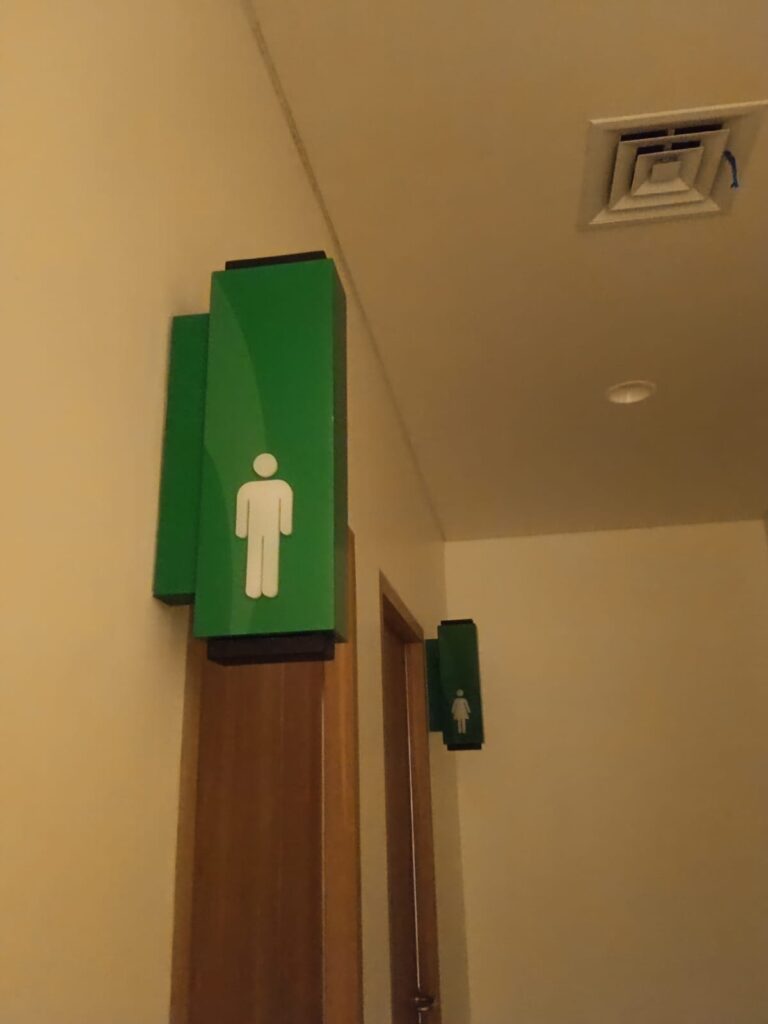 Restroom Signage