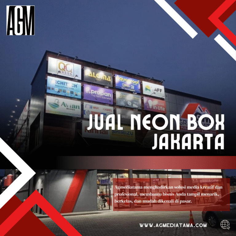Jual neon box Jakarta