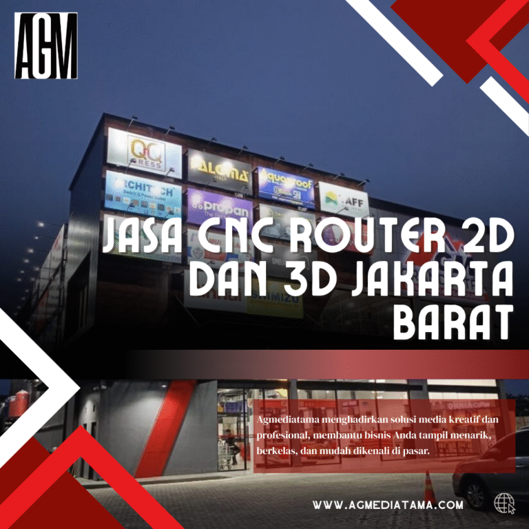 Jasa CNC Router 2D dan 3D Jakarta Barat