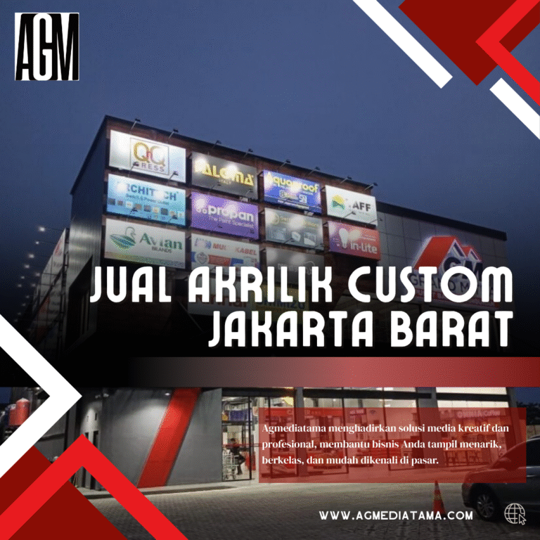 Jual Akrilik Custom Jakarta Barat