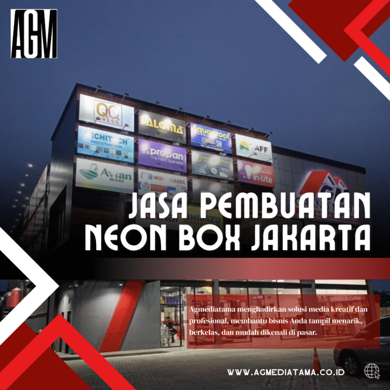 Jasa Pembuatan Neon Box Jakarta