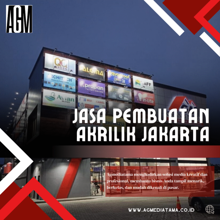 Jasa pembuatan akrilik Jakarta